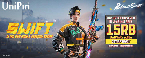 [Lunar Fest Event] Top Up Blood Strike di UniPin & Raih Cashback 15.000 UniPin Credits Setiap Hari